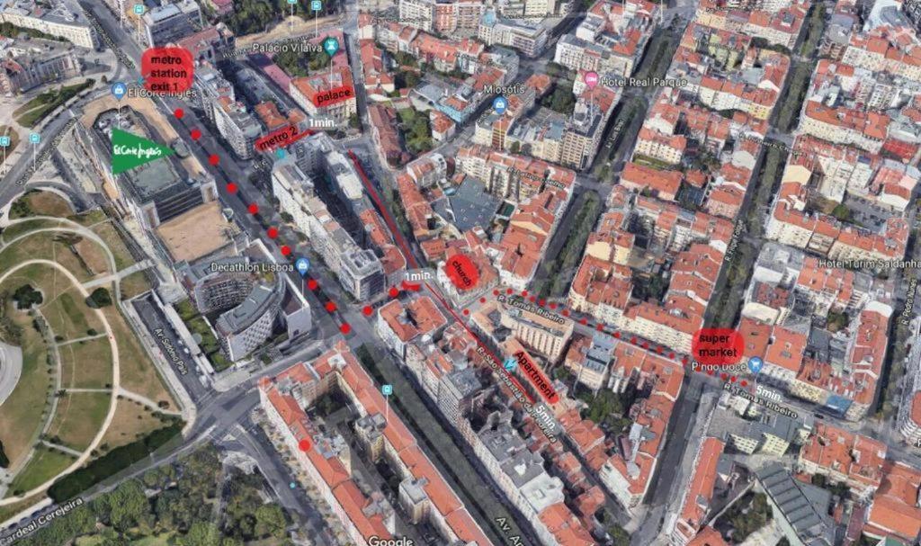 Romantic Apartment El Corte Ingles 2 リスボン エクステリア 写真